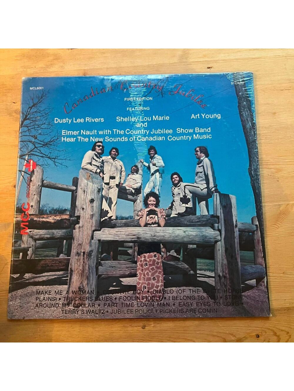 Various - Canadian Country Jubilee 33rpm VG+ VR18